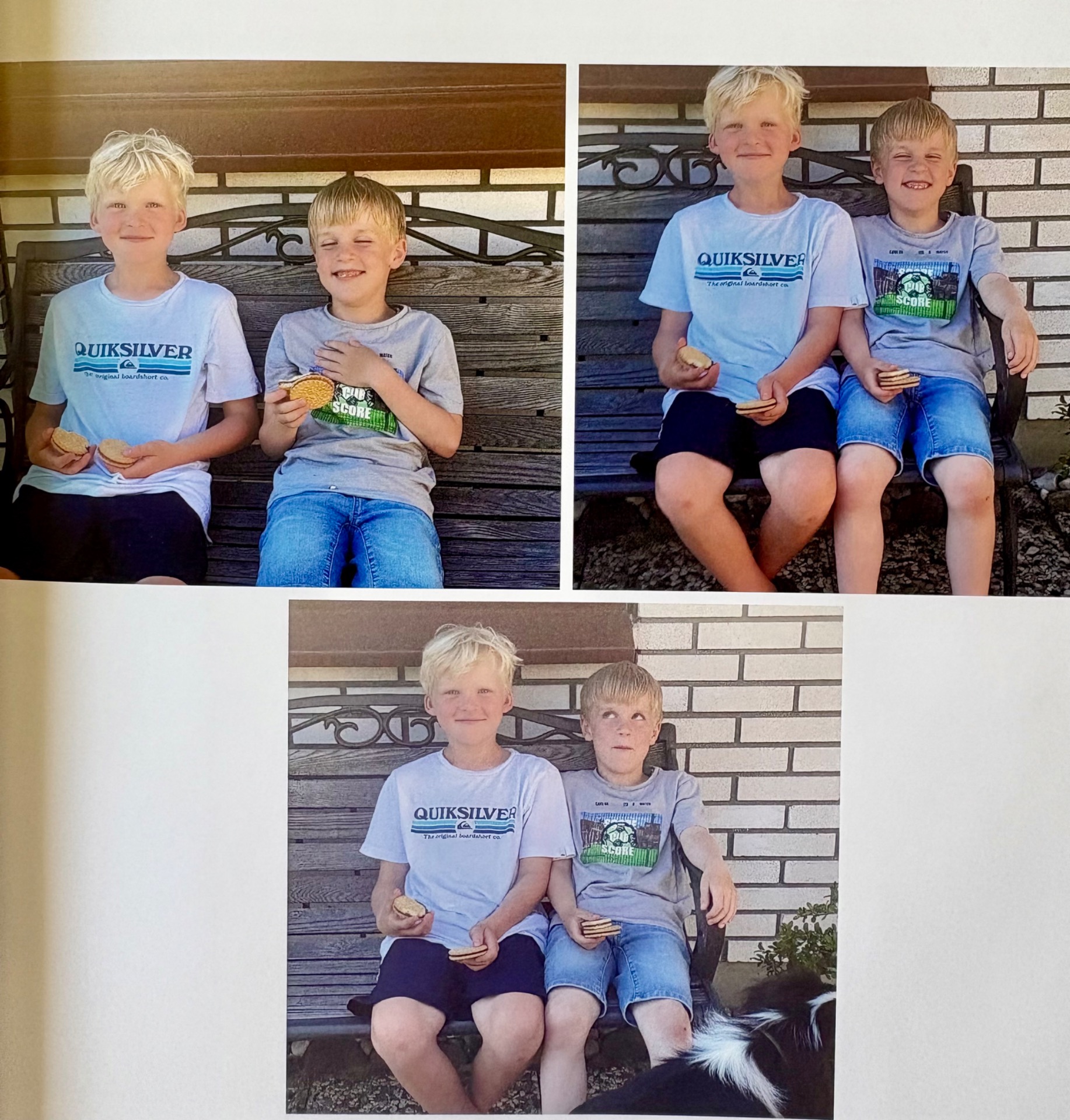 Mein Sohn Rojan mit seinem besten Kumpel